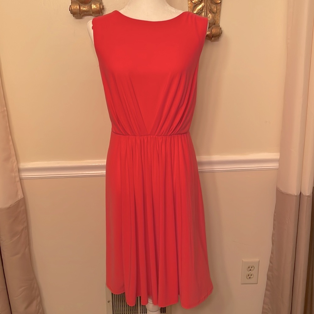 Tiana B coral dress